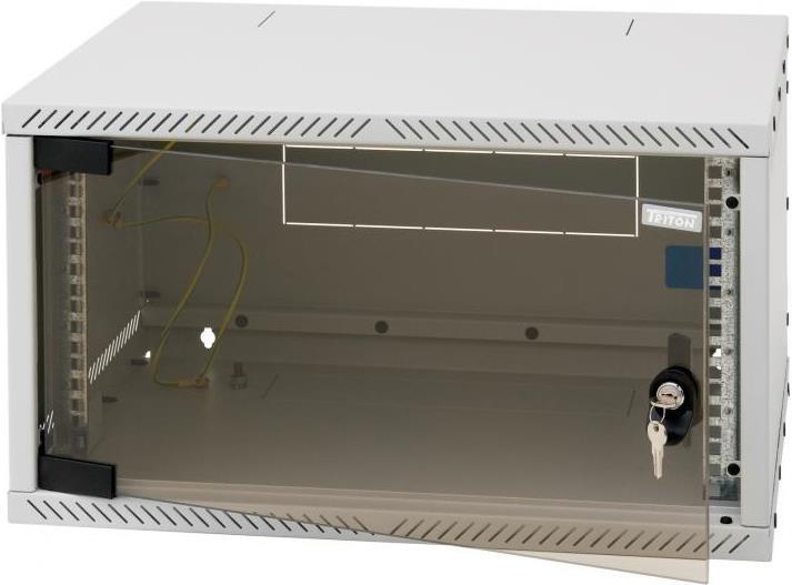 Купить TRITON 48,30cm (19") Wandgehäuse, 12 HE, Maße (B x H x T): 550 x 580 x 400 mm, 2 Stück 48,30cm (19") Profilschienen, 3-fach tiefenverstellbar, Belastung max. 25 kg, abschließbare Vollglas-Fronttür mit gehärtetem 5 mm Sic (626125412) в магазине wardena.ru