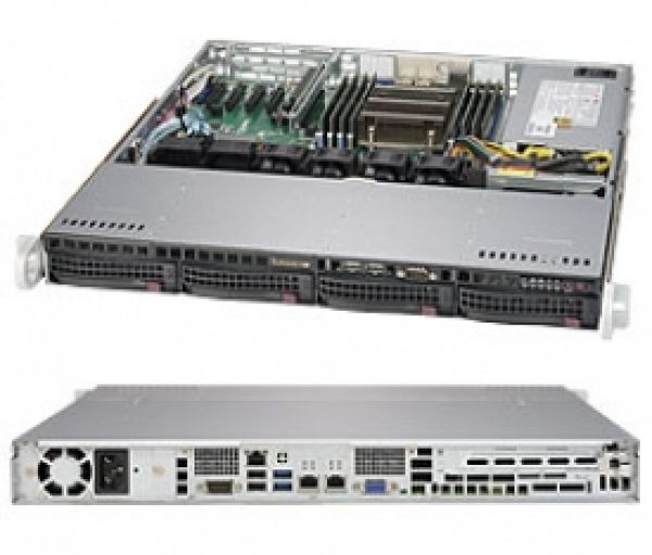 Купить Server Supermicro SYS-5018R-M SuperServer • 813MTQ-350CB • X10SRI-F • 1U IPMI в магазине wardena.ru