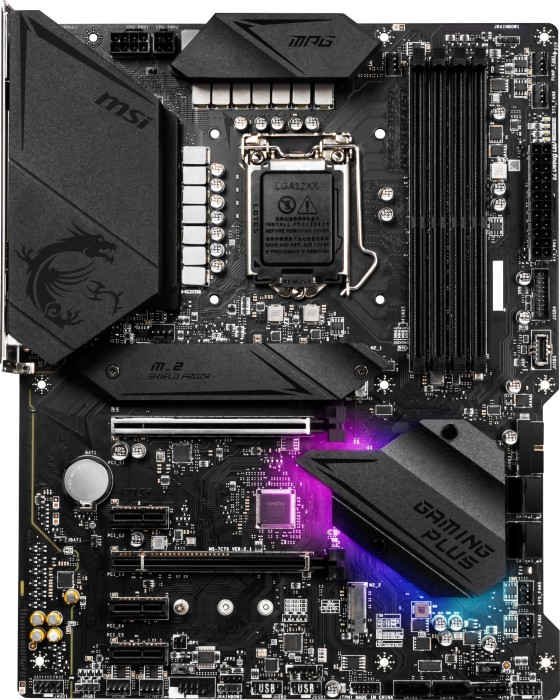 Купить MSI MPG Z490 GAMING PLUS - Motherboard - ATX - LGA1200-Sockel - Z490 - USB-C Gen2, USB-C Gen1, USB 3,2 Gen 1, USB 3,2 Gen 2 - 2,5 Gigabit LAN - Onboard-Grafik (CPU erforderlich) - HD Audio (8-Kanal) (7C75-007R) в магазине wardena.ru