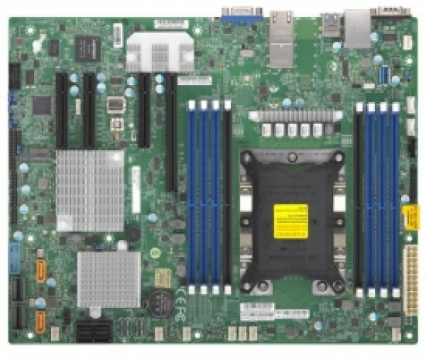 Купить Motherboard Supermicro MBD-X11SPH-nCTF C622 Socket P LGA3647 Intel Xeon Scalable LGA3647 SATA/SAS NVMe DDR4 IPMI в магазине wardena.ru