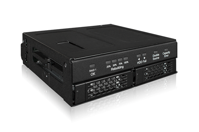 Купить ICY Dock ToughArmor MB902SPR-B - Internes RAID-Gehäuse mit Datenanzeige, Netzanzeige - 2.5" (6.4 cm) - SATA 6Gb/s - RAID 1 - SATA 6Gb/s - Schwarz (MB902SPR-B) в магазине wardena.ru