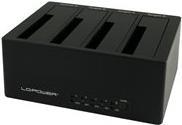 Купить LC Power LC-DOCK-U3-4B - HDD-Dockingstation mit Netzanzeige, Ein/Aus-Schalter, Klon-Funktion Schächte: 4 - 2.5" / 3.5" gemeinsam genutzt (6,4 cm/8,9 cm gemeinsam genutzt) - SATA - 5 Gbit/s - eSATA, USB 3.0 - Schwarz в магазине wardena.ru