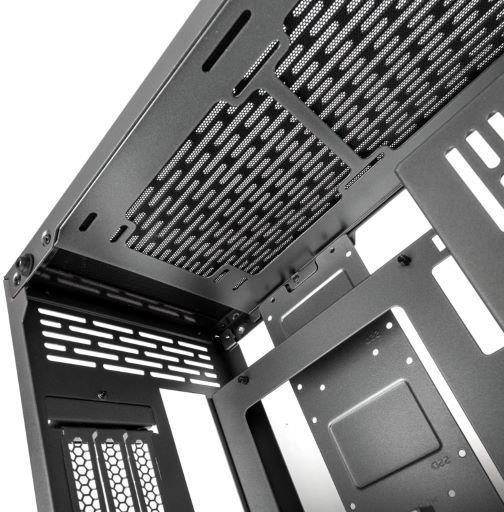 Купить Kolink Rocket Heavy Vented - Midi Tower - PC - Schwarz - Grau - ITX - Aluminium - Gehärtetes Glas - 8,5 cm (ROCKET HEAVY VENTED) в магазине wardena.ru