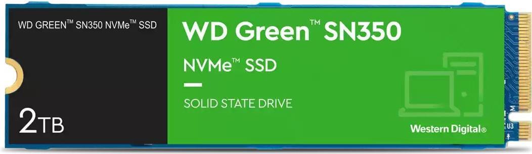 Купить WD Green SN350 NVMe SSD WDS200T3G0C - SSD - 2 TB - intern - M.2 2280 - PCI Express 3.0 x4 (NVMe) в магазине wardena.ru