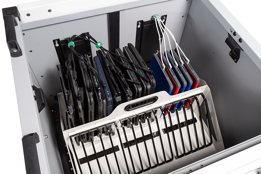 Купить lockncharge Joey 30 - Multimedia-Wagen - Grau - 4 Rad/Räder - Type F - 830 mm - 646 mm (LNC10377) в магазине wardena.ru