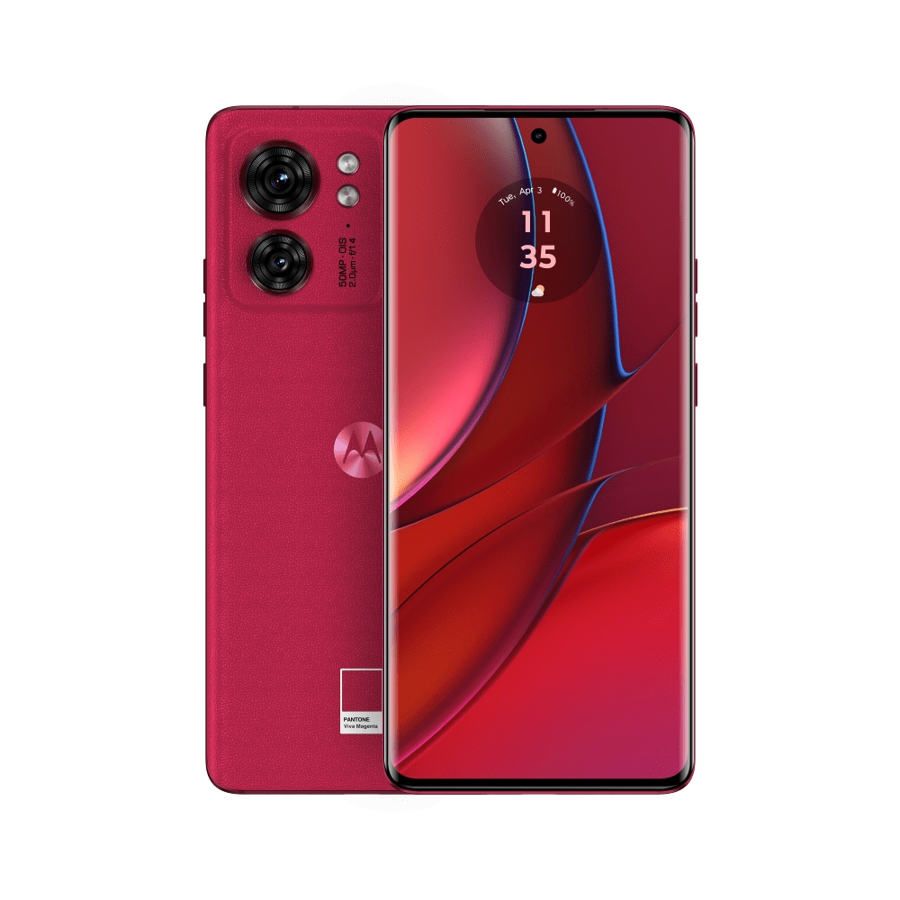 Купить Motorola Edge 40 - 5G Smartphone - Dual-SIM - RAM 8GB / Interner Speicher 256GB - pOLED-Display - 16,60cm (6,55") - 2400 x 1080 Pixel (144 Hz) - 2 x Rückkamera 50 MP, 13 MP - front camera 32 MP - Viva Magenta (PAY40045SE в магазине wardena.ru