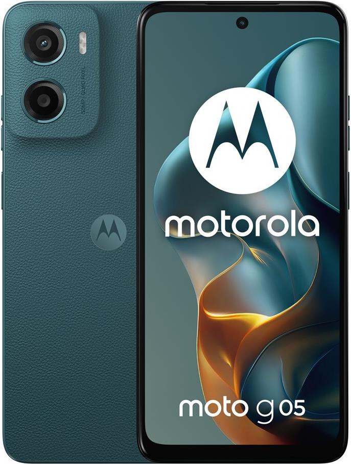 Купить Motorola moto g05 16,9 cm (6.67") Dual-SIM Android 15 4G USB Typ-C 4 GB 128 GB 5200 mAh Grün (PB6L0033RO) в магазине wardena.ru