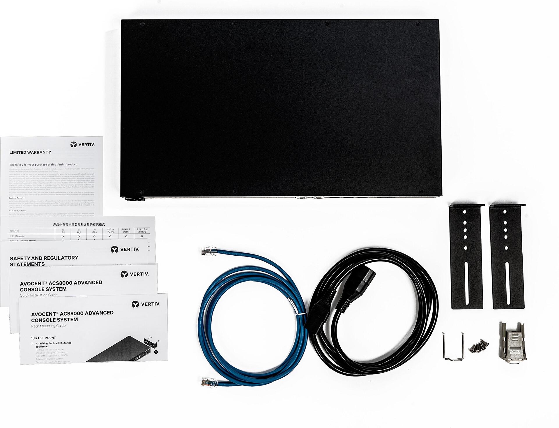 Купить Vertiv Avocent ACS 8000 Serial Console ACS8048SAC - Konsolenserver - 48 Anschlüsse - GigE, RS-232, RS-422, RS-485 - 1U - Rack-montierbar (ACS8048SAC-404) в магазине wardena.ru