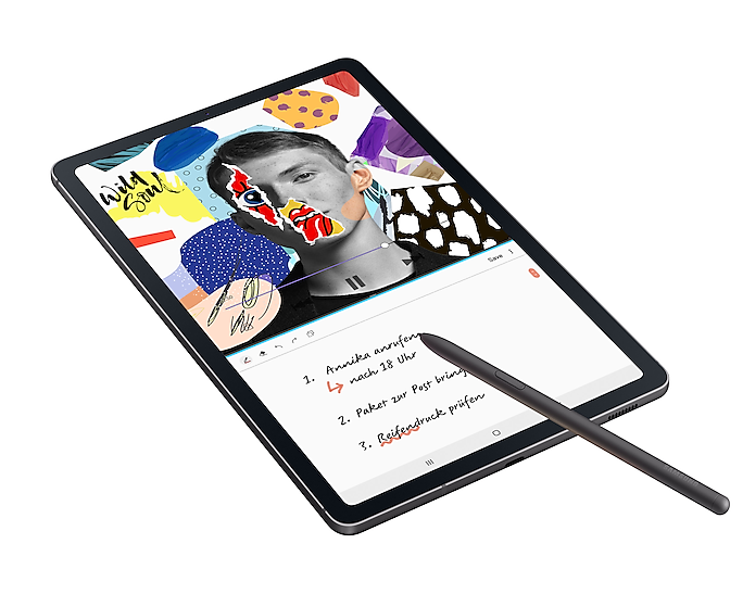 Купить Samsung Galaxy Tab S6 Lite - Tablet - Android - 128 GB - 26.31 cm (10.4") TFT (2000 x 1200) - microSD-Steckplatz - Oxford Gray (SM-P610NZAEDBT) в магазине wardena.ru