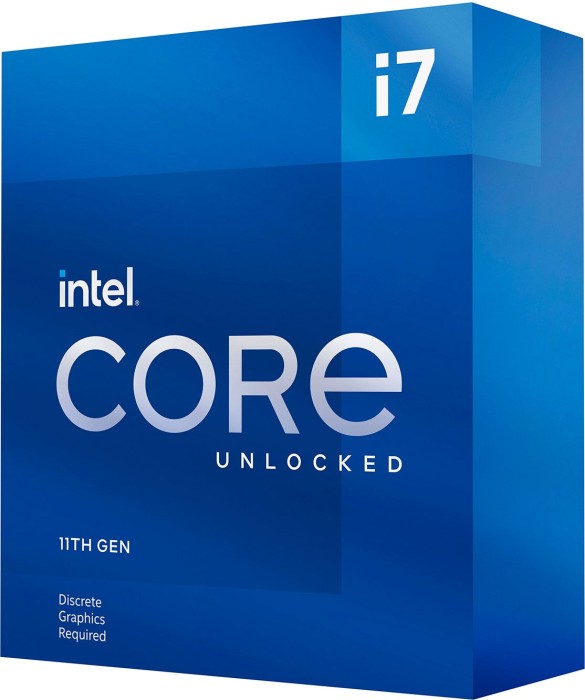 Купить Intel Core i7 11700KF - 3,6 GHz - 8 Kerne - 16 Threads - 16MB Cache-Speicher - Box - 1200 (LGA) Sockel (BX8070811700KF) в магазине wardena.ru