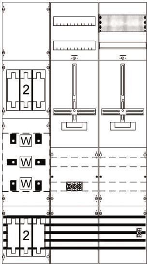 Купить Striebel & John Mess- und Wandlerfeld KA4285 komplett H5/B2 (2CPX035093R9999) в магазине wardena.ru