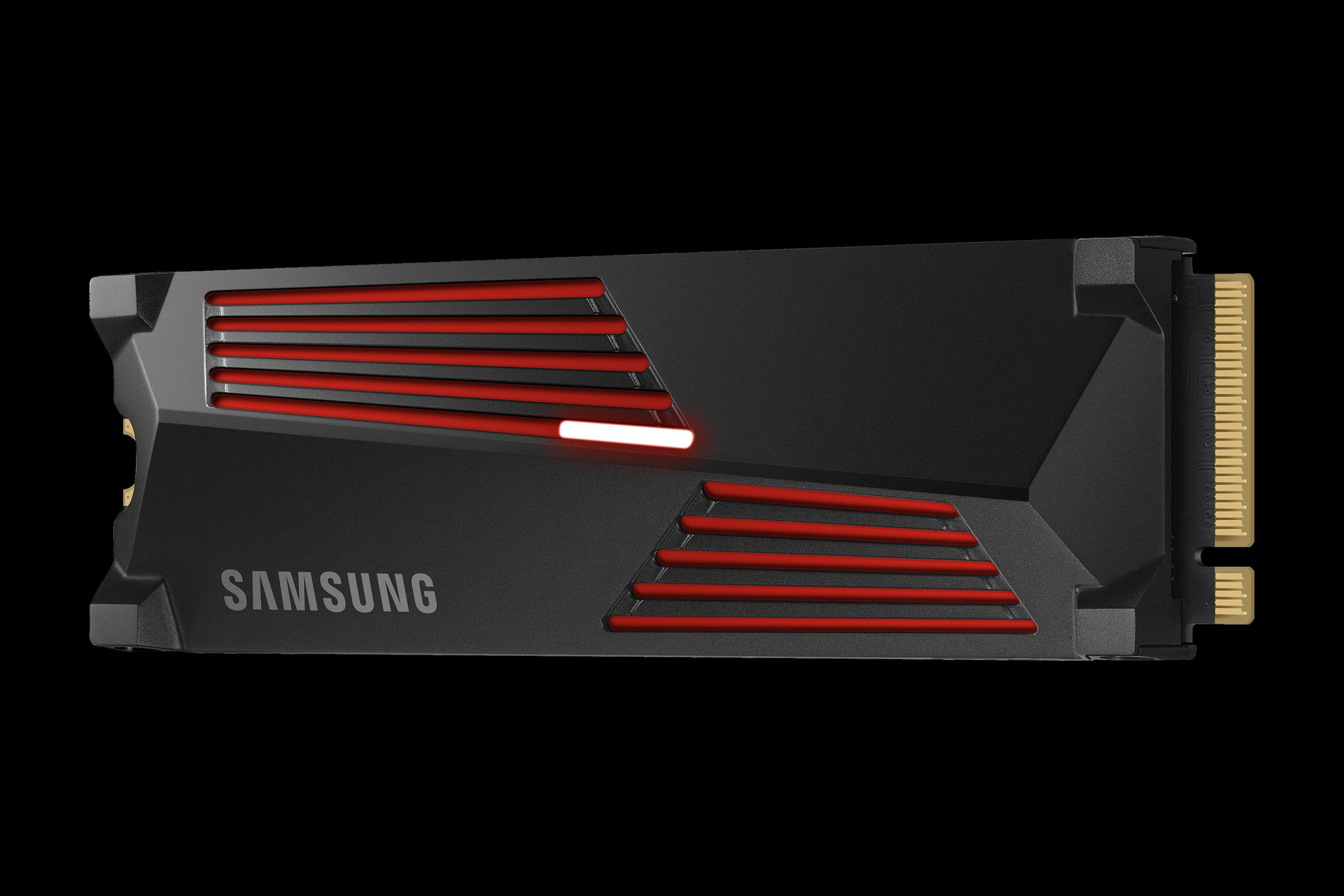 Купить Samsung 990 PRO MZ-V9P4T0GW - SSD - verschlüsselt - 4 TB - intern - M.2 2280 - PCIe 4.0 x4 (NVMe) - 256-Bit-AES - TCG Opal Encryption 2.0 - integrierter Kühlkörper (MZ-V9P4T0GW) в магазине wardena.ru