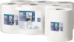 Купить TORK Mehrzweck-Putzrolle, 2-lagig, weiß, 125 m - stark Papierwischtücher aus Hybrid Qualität (Tissue plus & Tissue) - 6 Stück (13 00 44) в магазине wardena.ru