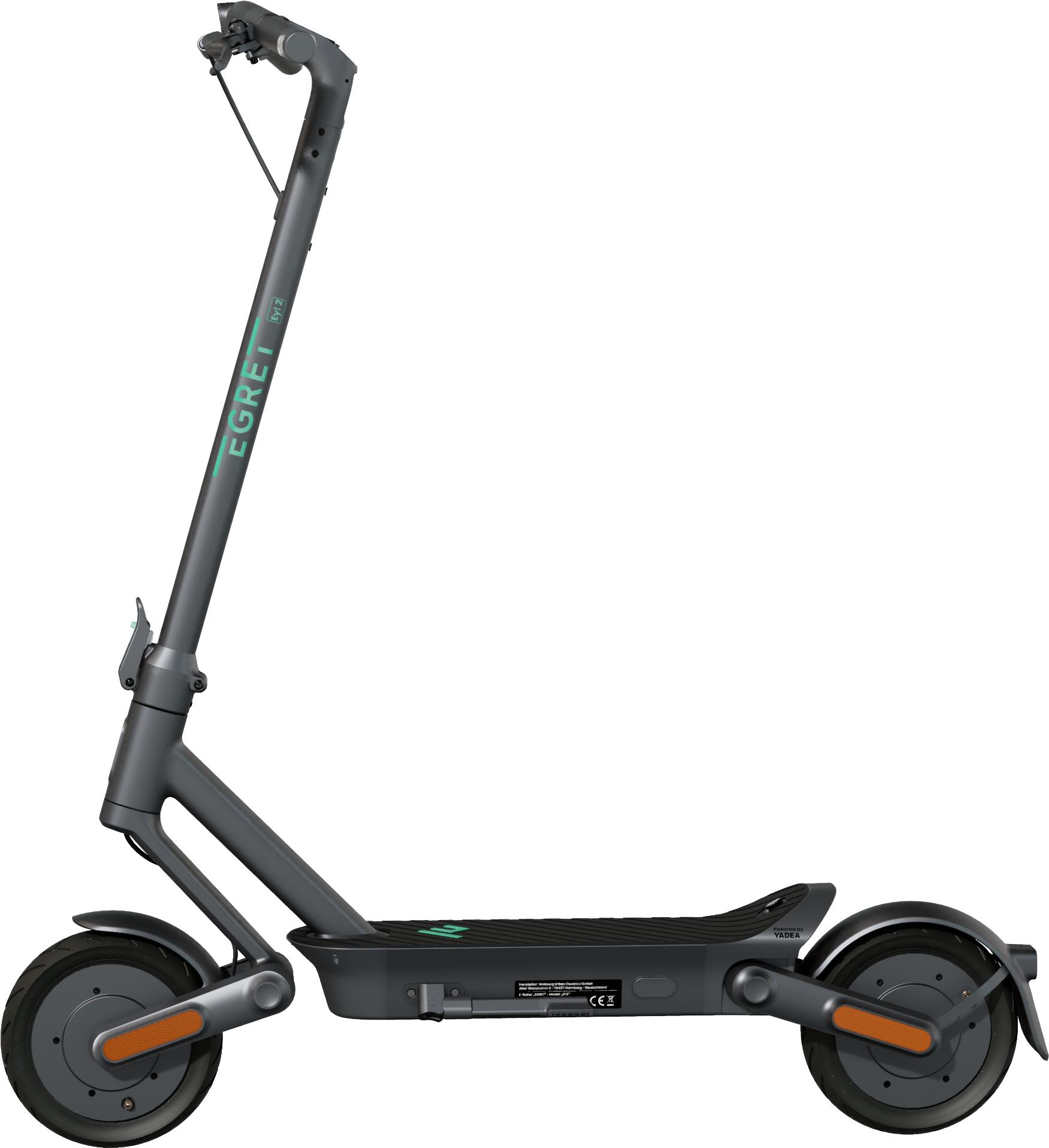 Купить Egret Ey! 2 - Klassischer Roller - Grau - 20 km/h - 120 kg - 2 Rad/Räder (98100-GR) в магазине wardena.ru