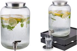 Купить APS Getränkespender, 7 Liter, Glas/Edelstahl Behälter aus Glas, Zapfhahn und Deckel aus Edelstahl, - 1 Stück (10855) в магазине wardena.ru