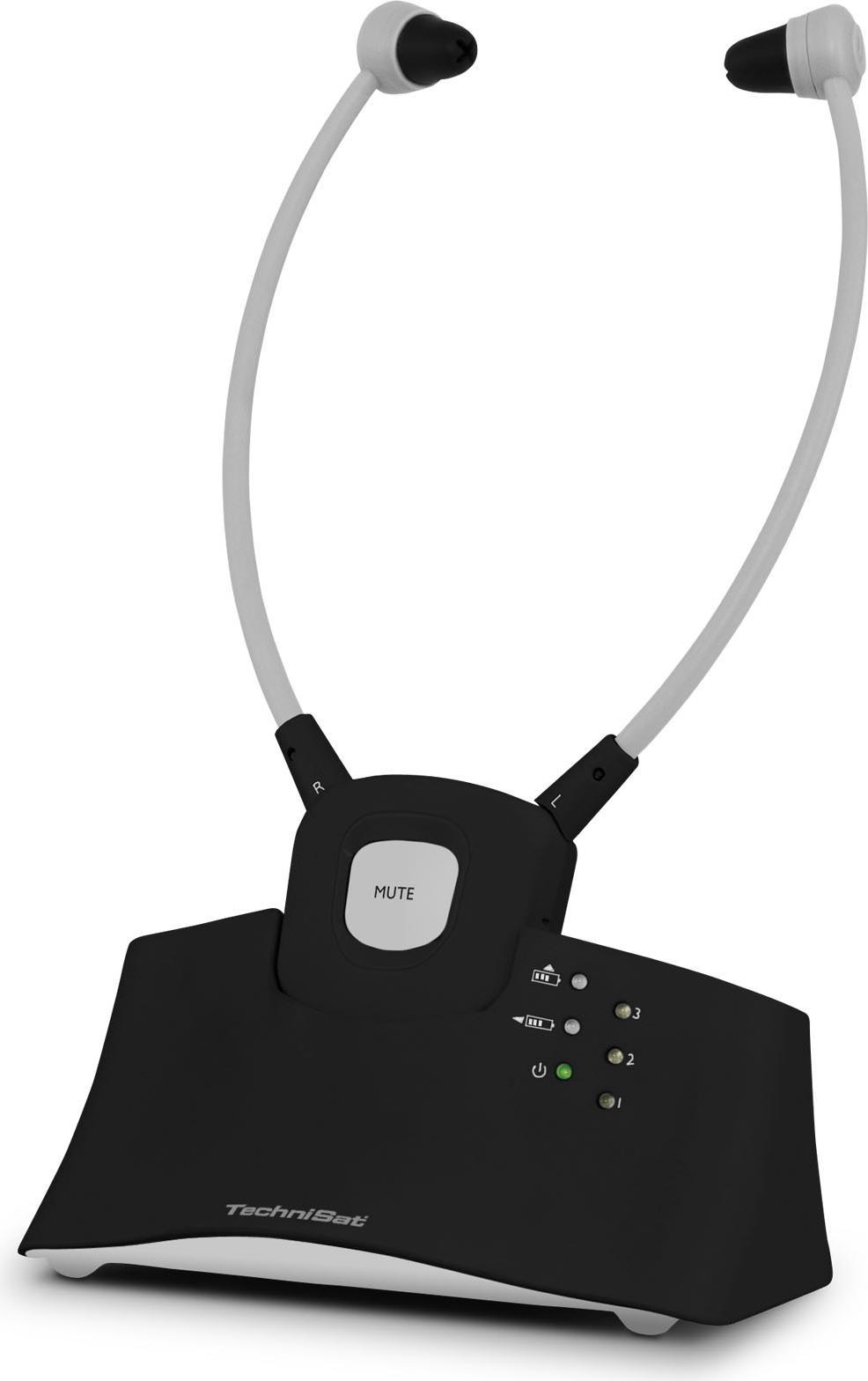 Купить TechniSat StereoMan ISI 2-V2 - Kopfhörer mit Mikrofon - unter dem Kinn - 2,4 GHz - kabellos - Schwarz (0001/9128) в магазине wardena.ru