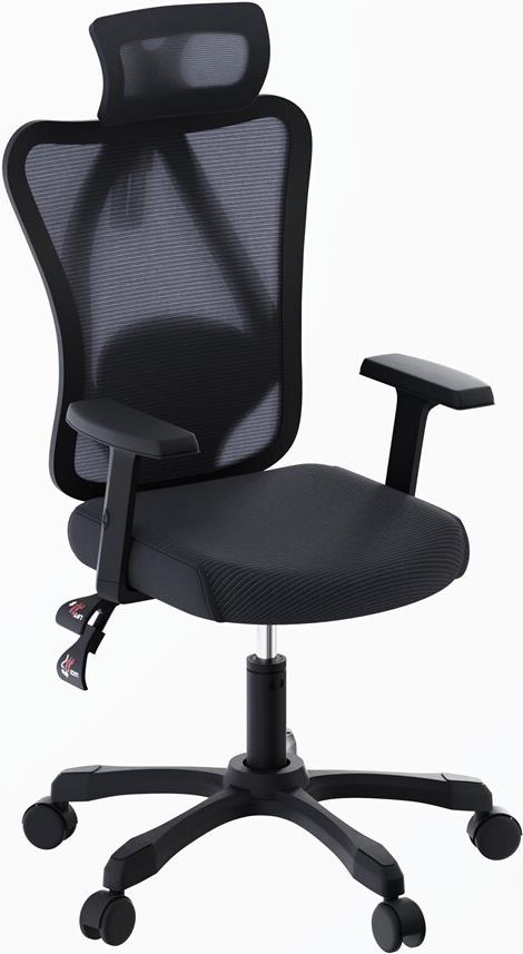 Купить Gembird OC-ONYX Bürostuhl „Onyx“, schwarz (OC-ONYX) в магазине wardena.ru