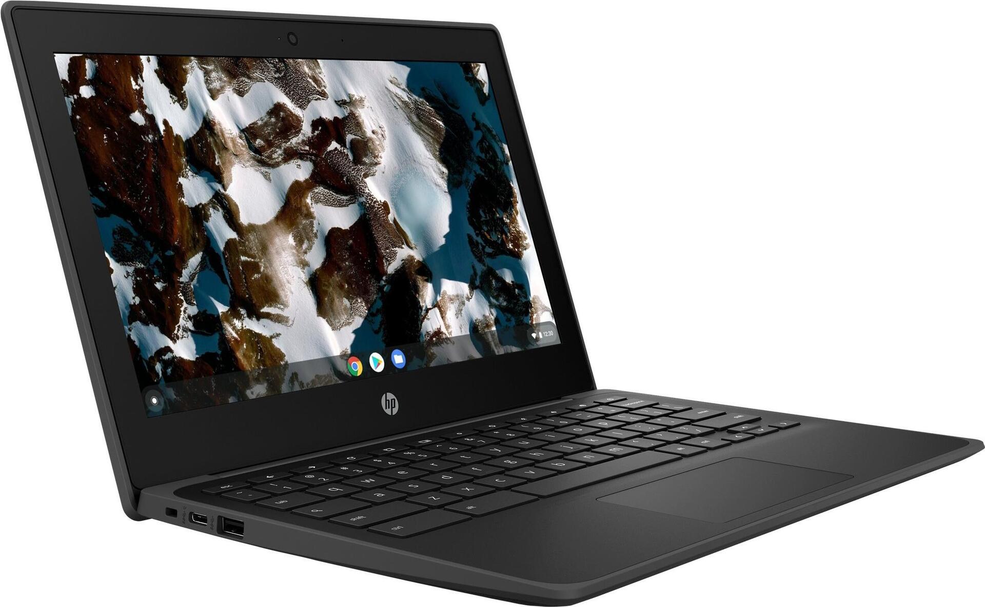 Купить HP Chromebook 11 G9 - Education Edition - Celeron N5100 - Chrome OS 64 - 8 GB RAM - 64 GB eMMC - 29.5 cm (11.6") IPS Touchscreen 1366 x 768 (HD) - UHD Graphics - Bluetooth, Wi-Fi 6 - Jet Black - kbd: Deutsch (305W0EA#ABD) в магазине wardena.ru