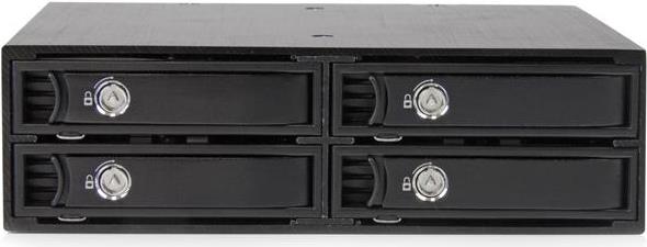 Купить StarTech.com 4-bay mobile Rack Backplane for 2.5" SATA/SAS drives - Speichergehäuse - 4 Schächte (SATA-600 / SAS-2) - 0 x (SATSASBP425) в магазине wardena.ru