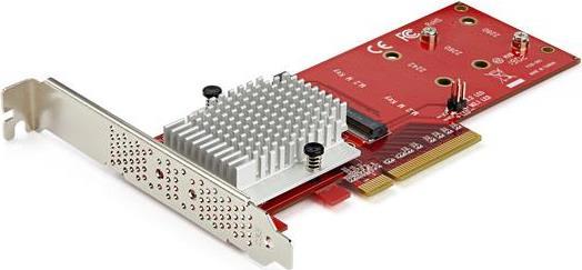 Купить StarTech.com x8 Dual M.2 PCIe SSD Adapter - PCIe 3.0 - PCI Express M.2 SSD Adapter Card- For PCIe NVMe and PCIe AHCI M.2 SSDs - Schnittstellenadapter - M.2 - Expansion Slot to M.2 - M.2 Card Low-Profile - PCIe 3.0 x8 - R (PEX8M2E2) в магазине wardena.ru