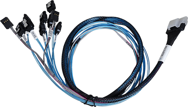 Купить Areca 26II-1C5407-1M00-SB SATA-Kabel 1 m Schwarz - Blau (26II-1C5407-1M00-SB) в магазине wardena.ru