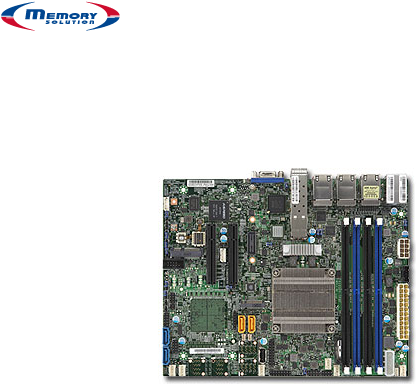 Купить SUPERMICRO X10SDV-TP8F - Motherboard - FlexATX - Intel Xeon D-1518 - USB 3.0 - 2 x 10 Gigabit LAN, 6 x Gigabit LAN - Onboard-Grafik (MBD-X10SDV-TP8F-O) в магазине wardena.ru