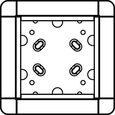 Купить Ritto 1883170 Interkom-System-Zubehör Rahmen (1883170) в магазине wardena.ru