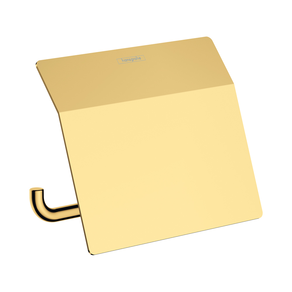 Купить Hansgrohe AddStoris Держатель рулона туалетной бумаги золото 41753990 в магазине wardena.ru