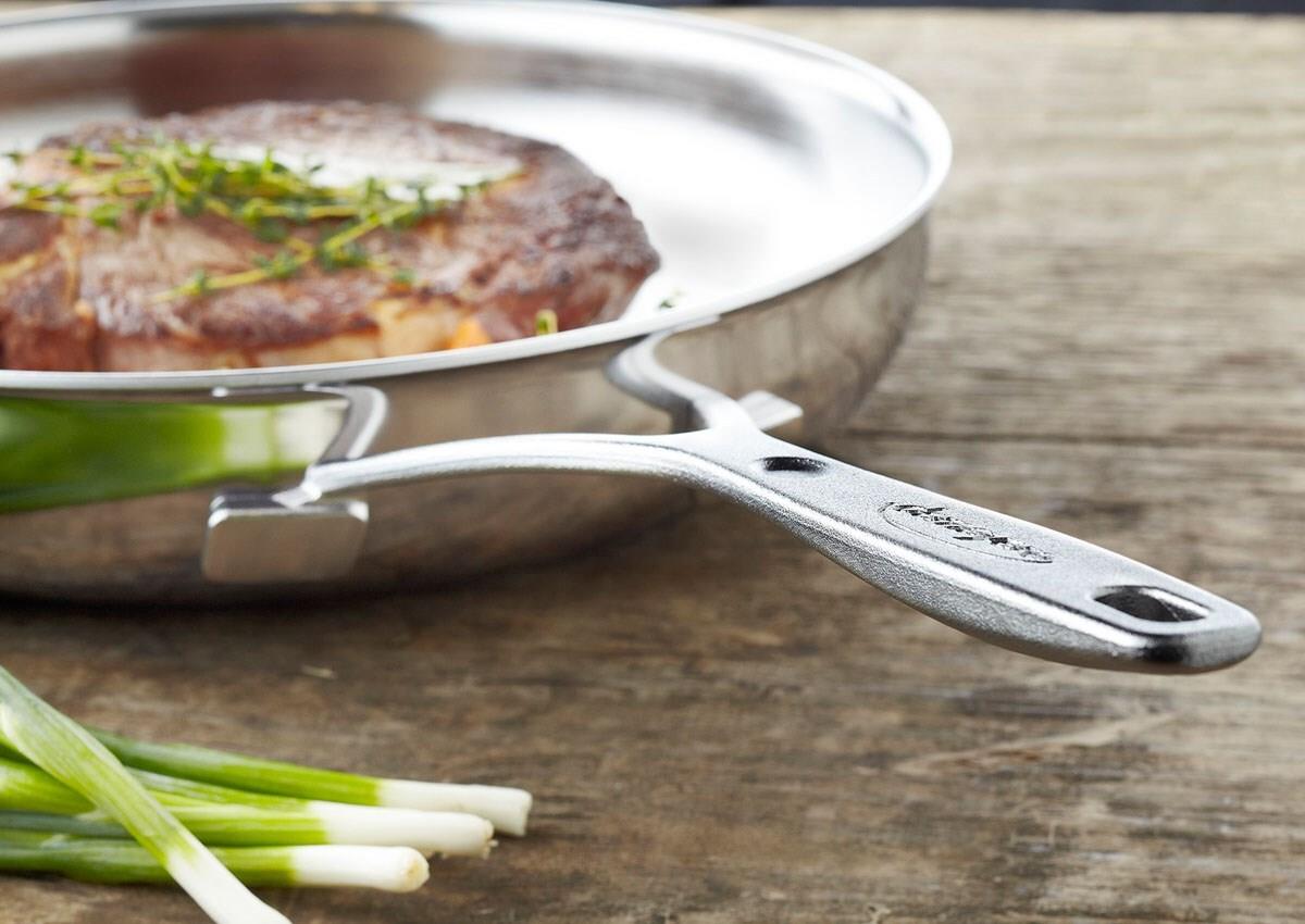 Купить DEMEYERE Industry 5 24 CM Silberne Stahlpfanne (1029690) в магазине wardena.ru