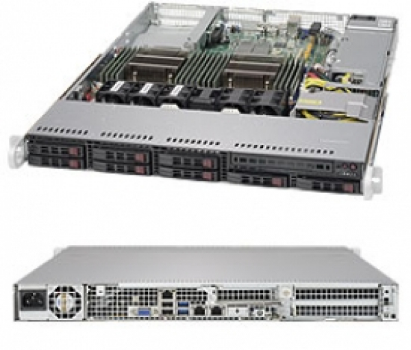 Купить Server Supermicro SYS-1028R-TDW SuperServer • 113TQ-600WB • X10DDW-i • 1U IPMI в магазине wardena.ru