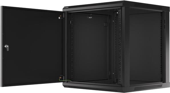 Купить Lanberg WF01-6612-00B Rack 12U Wandmontiertes Regal Schwarz (WF01-6612-00B) в магазине wardena.ru