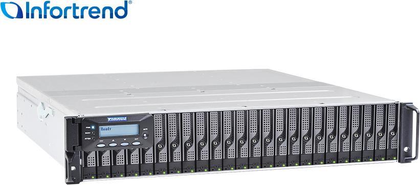 Купить Infortrend EonStor DS3024R DS3000 2U/24bay red.-ctrl Disk-Array Rack (2U) (DS3024RUCB00C-8V30) в магазине wardena.ru