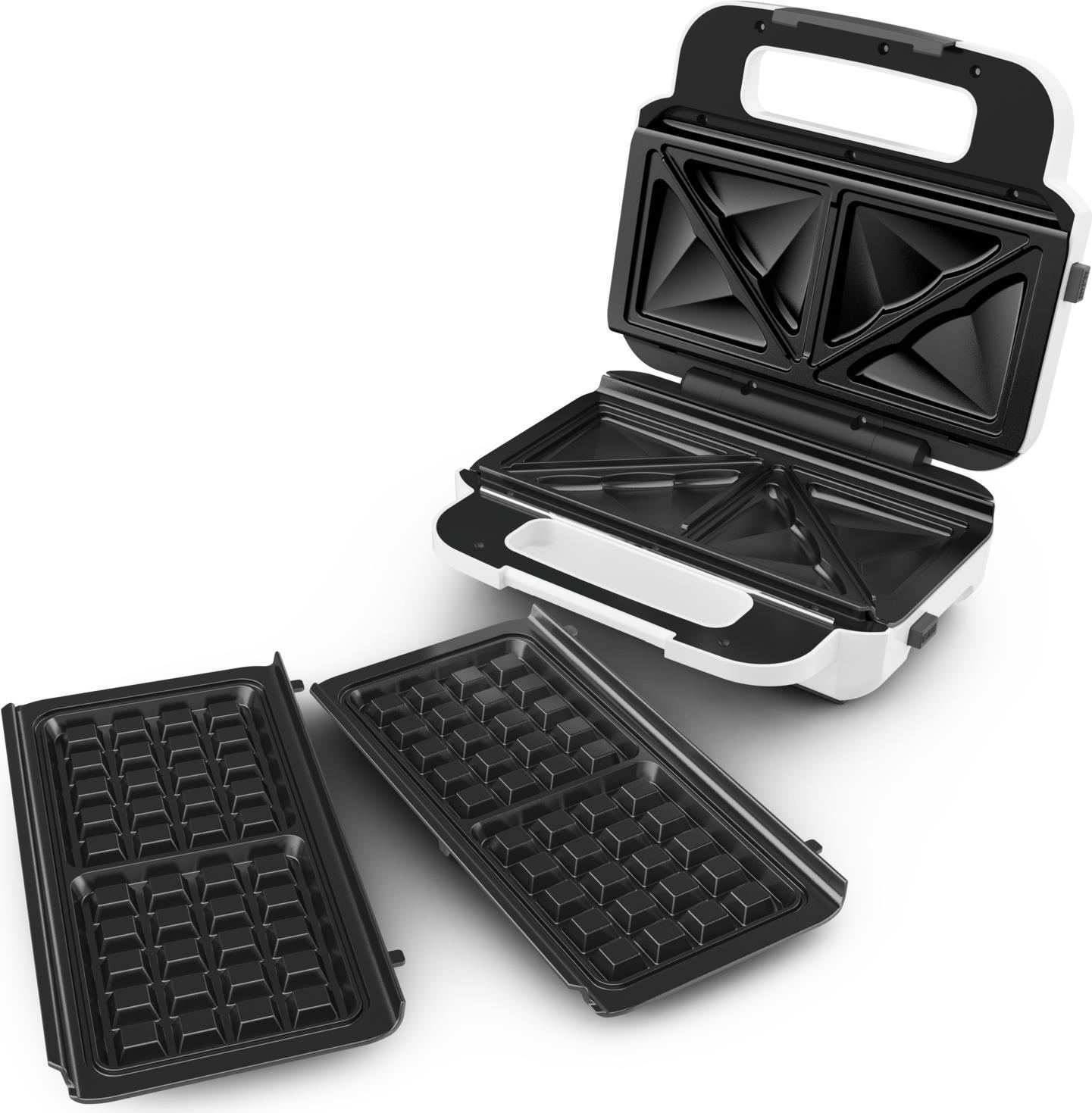 Купить Tefal Snack XL SW7011 Sandwich-Toaster 850 W Silber - Weiß (SW7011) в магазине wardena.ru