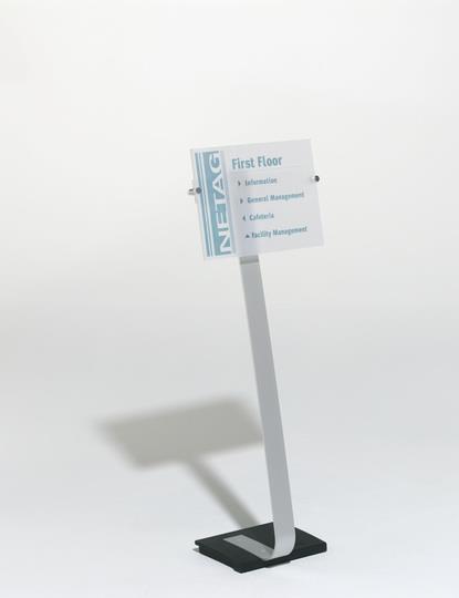 Купить DURABLE Info-Bodenständer CRYSTAL SIGN® STAND A3 1 ST 481923 в магазине wardena.ru
