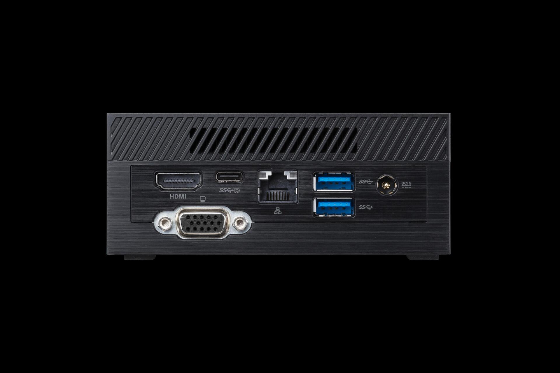 Купить ASUS Mini PC PN41 BC031ZV - Mini-PC - Celeron N4500 / 1,1 GHz - RAM 4GB - SSD 128GB - UHD Graphics - 2,5 GigE - WLAN: 802,11a/b/g/n/ac, Bluetooth 5,0 - Win 10 Pro - Monitor: keiner - Schwarz (90MS0273-M00310) в магазине wardena.ru