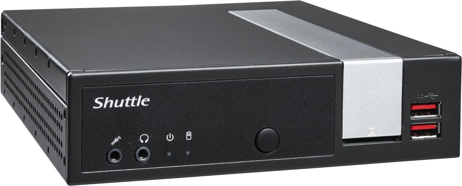 Купить Shuttle XPC slim DL2000EP - Slim-PC - Celeron N4505 / 2 GHz - RAM 4 GB - SSD 128 GB - NVMe - UHD Graphics - GigE - Win 11 Pro - Monitor: keiner - Schwarz в магазине wardena.ru