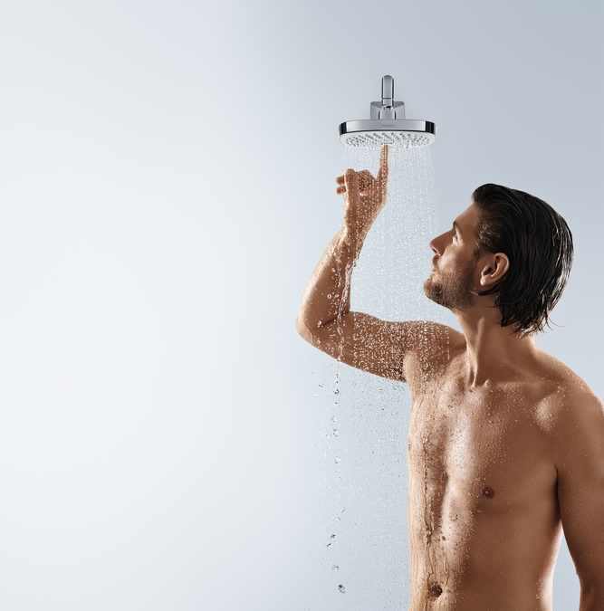 Купить Hansgrohe Croma Select Е 180 2jet Showerpipe Душевая система с термостатом хром 27256400 в магазине wardena.ru