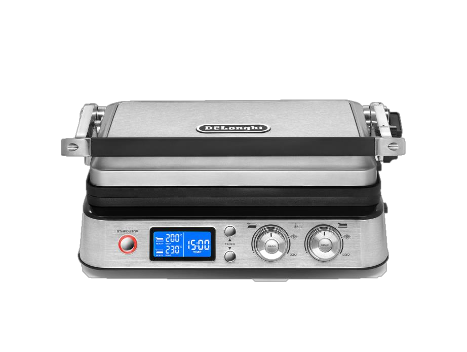 Купить DeLonghi MultiGrill CGH1020D - Tisch - Schwarz - Metallisch - Rechteckig - Kochbuch (0179510002) в магазине wardena.ru
