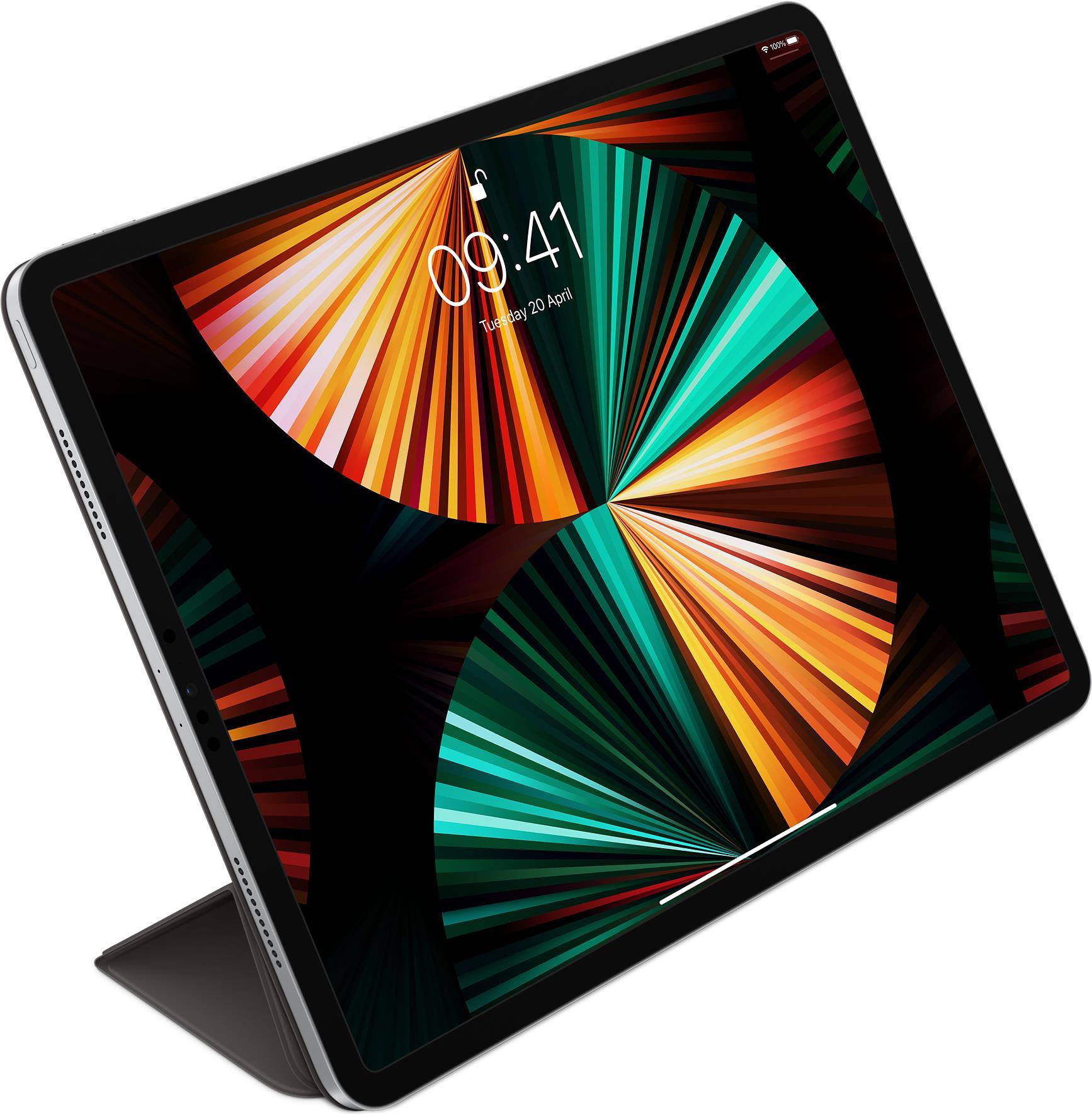Купить Apple Smart - Flip-Hülle für Tablet - Polyurethan - Schwarz - 12.9" - für 12.9"  iPad Pro (3. Generation, 4. Generation, 5. Generation) (MJMG3ZM/A) в магазине wardena.ru