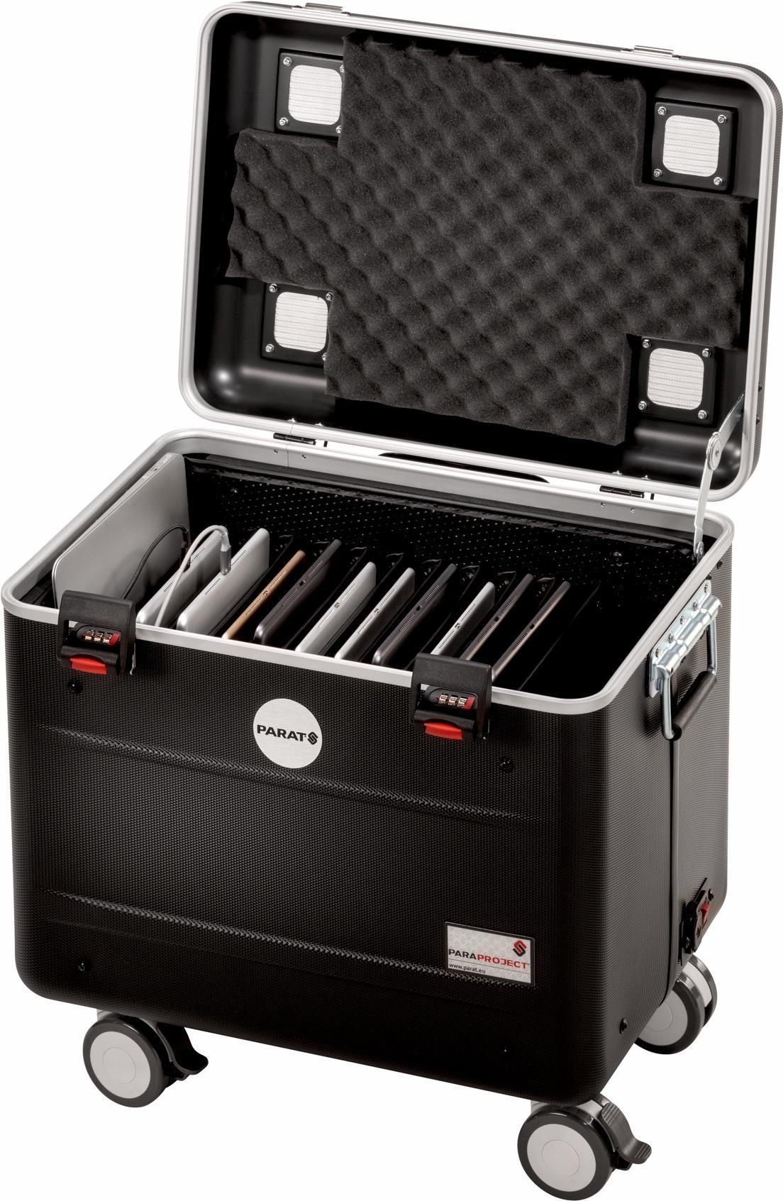 Купить PARAT PARAPROJECT Case TC10 - Wagen (nur Laden) - für 10 Tablets - verriegelbar - X-ABS Kunststoff - Schwarz - Bildschirmgröße: up to 32,8 cm (up to 12.9") (208710151) в магазине wardena.ru