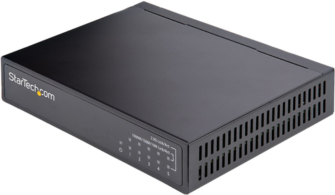 Купить StarTech.com 5 Port Gigabit Switch - Unverwalteter 2.5Gbit/s Switch - Office-/Heimnetzwerk/Lan Switch/Verteiler für Tisch/Wandmontage - Rückwärtskompatibel mit 10/100/1000Mbit/s - Ganzmetall - Auto-MDIX - 9K Jumbo (DS520 (DS52000) в магазине wardena.ru