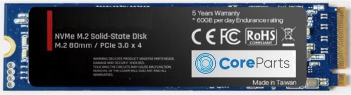Купить CoreParts CPSSD-M.2NVMEHE-2TB Internes Solid State Drive M.2 2000 GB PCI Express 3.0 3D NAND NVMe (CPSSD-M.2NVMEHE-2TB) в магазине wardena.ru