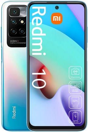 Купить Xiaomi Redmi 10 16,5 cm (6.5" ) Dual-SIM Android 11 4G USB Typ-C 4 GB 128 GB 5000 mAh Blau (PN102040) в магазине wardena.ru
