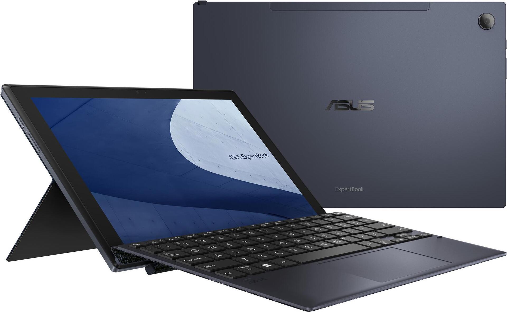 Купить ASUS ExpertBook B3 Detachable B3000DQ1A-HT0046XA 7c Gen 2 Hybrid (2-in-1) 26,7 cm (10.5" ) Touchscreen WUXGA Qualcomm Snapdragon 4 GB LPDDR4x-SDRAM 128 GB eMMC Wi-Fi 5 (802.11ac) Windows 11 Pro Academic Schwarz (90NX0531 (90NX0531-M003K0) в магазине wardena.ru