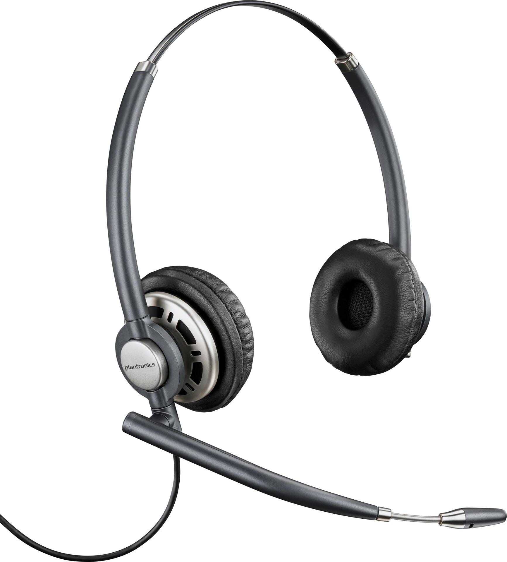 Купить HP POLY Poly EncorePro HW720 - EncorePro 700 Series - Headset - On-Ear - kabelgebunden - aktive Rauschunterdrückung - USB-A - Schwarz (8R707AA#ABB) в магазине wardena.ru