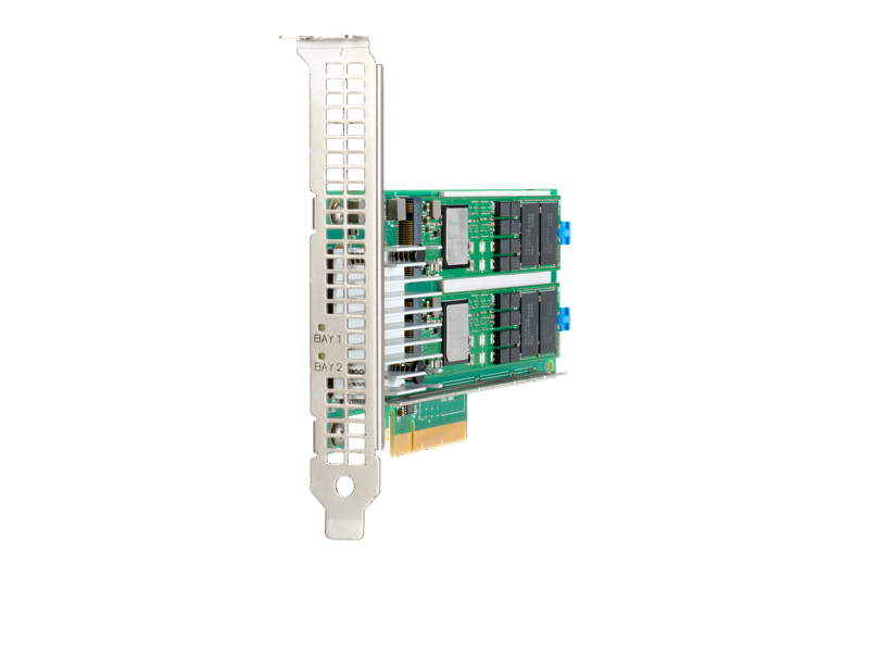 Купить HPE NS204i-p Gen10 Plus - Speicher-Controller - M.2 - M.2 NVMe Card / PCIe 3.0 (NVMe) - für Edgeline e920, ProLiant DL325 Gen10, DL360 Gen10, DL380 Gen10, ML30 Gen10, XL675d Gen10 (P12965-B21) в магазине wardena.ru