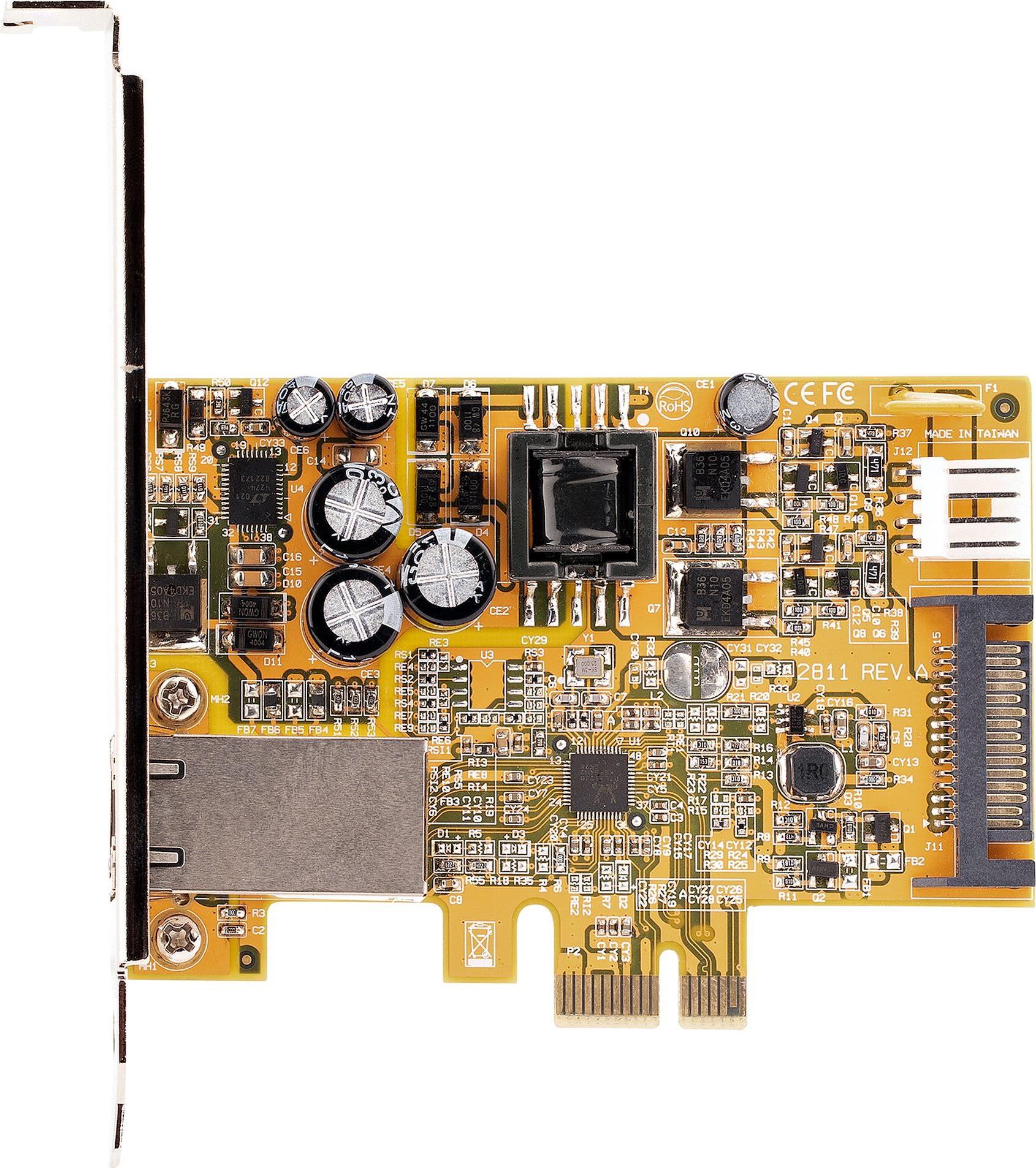 Купить StarTech.com 1 Port 2.5Gbps PoE Network Card, PCIe Ethernet Card w/RJ45 Port, 30W 802.3at PoE NIC for Desktops/Servers, Network PoE LAN Adapter w/Low-Profile Bracket Included - NBASE-T, Windows/Linux Support (ST1000PEXPS (ST1000PEXPSE) в магазине wardena.ru