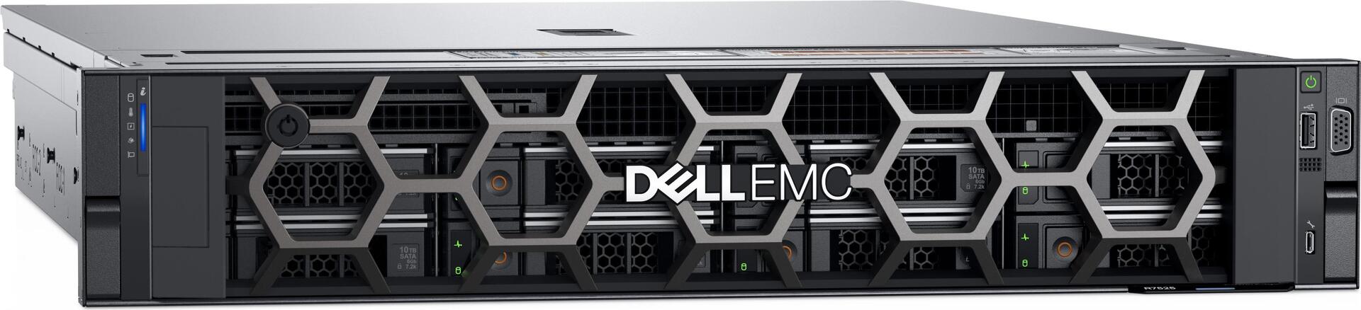 Купить DELL PowerEdge R7525 Server 480 GB Rack (2U) AMD EPYC 3 GHz 32 GB DDR4-SDRAM 800 W (PER752501A) в магазине wardena.ru
