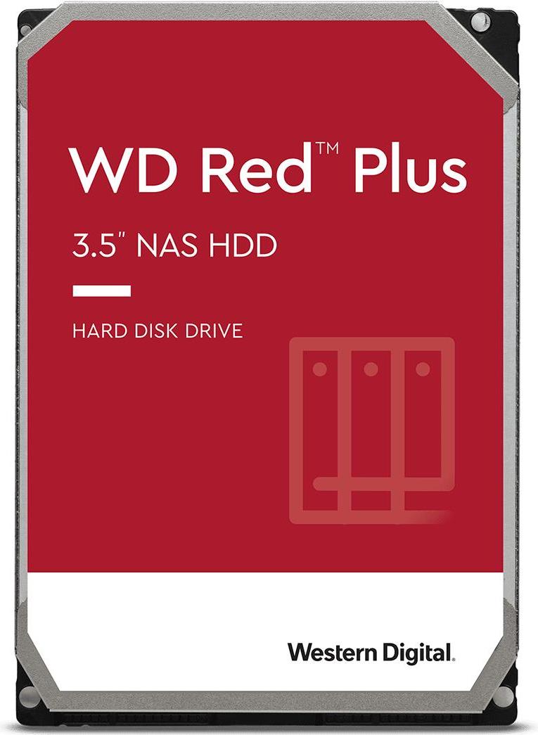 Купить WD Red Plus NAS Hard Drive WD20EFZX - Festplatte - 2 TB - intern - 3.5" (8.9 cm) - SATA 6Gb/s - 5400 U/min - Puffer: 128 MB в магазине wardena.ru