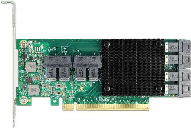 Купить DeLOCK PCI Express x16 Card to 8 x internal SFF-8643 NVMe - Speicher-Controller - SAS Low-Profile - 32 Gbit/s - PCIe 3.0 x16 (90504) в магазине wardena.ru